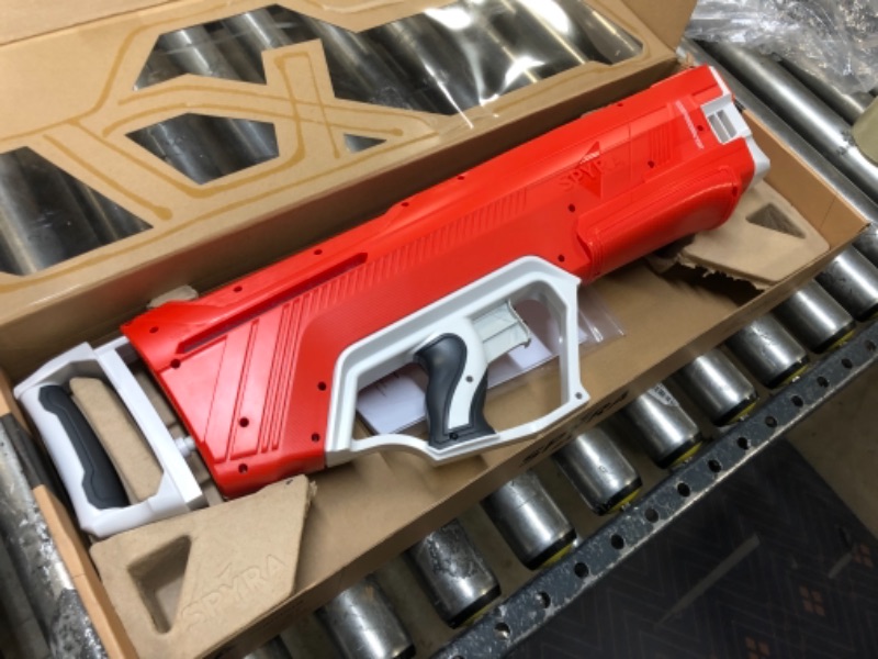 Photo 1 of SPYRA – SpyraLX WaterBlaster Red (Non-Electronic) – Super Powerful, Rapid-Fire, Instant Action Premium Water Gun