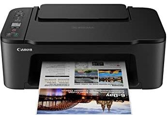 Photo 1 of Canon Wireless Inkjet All-in-One Printer with LCD Screen Print Scan and Copy, Built-in WiFi Printing from Android, Laptop, Tablet, and Smartphone with 6 Ft NeeGo Printer Cable - Black
