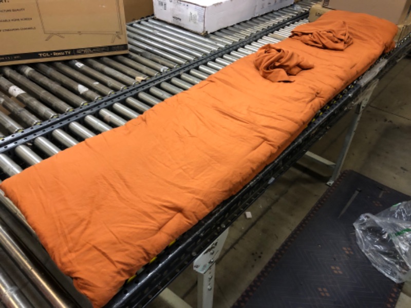 Photo 1 of 3 Piece Bed Set Orange 92" x 84"