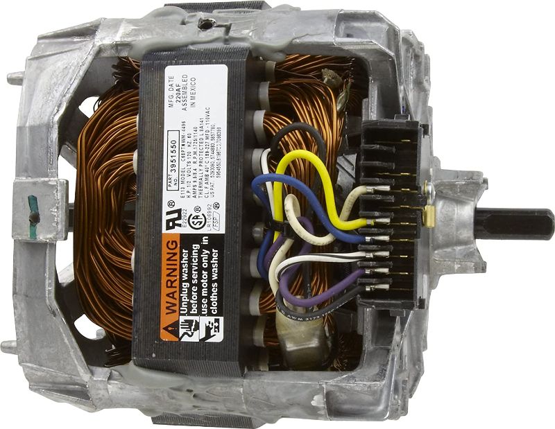 Photo 1 of Whirlpool 661600 Motor, Silver
