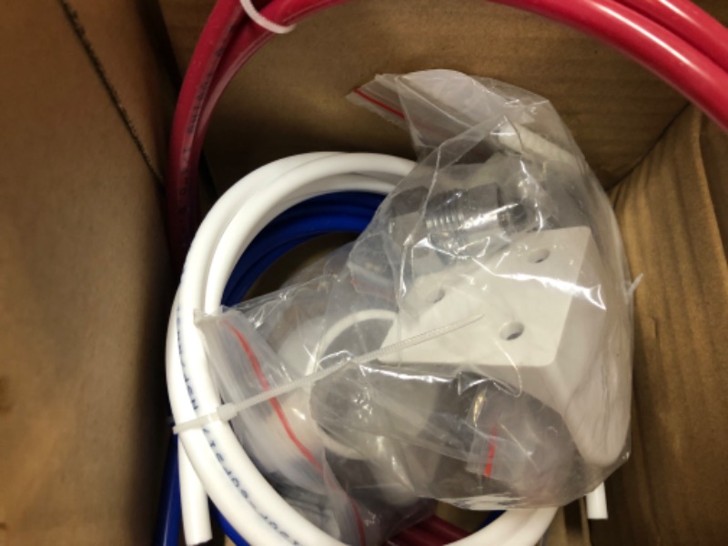 Photo 1 of SimPure Tankless UV Reverse Osmosis System Under Sink, 400GPD RO Water Filter System, 5 Stage Filtration TDS Nearly 0, 1.5:1 Pure to Drain, Built-in Booster Pump, SGS Certified, Model T1-400