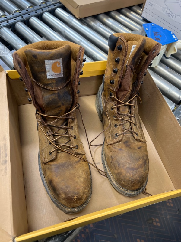 Photo 2 of Carhartt Men's CMW8200 8 Steel Toe Work Boot
- sized 13