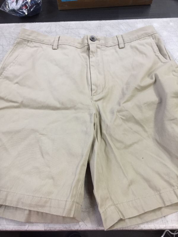 Photo 2 of Amazon Essentials Men's Classic-Fit 9" Short 34 Khaki Brown