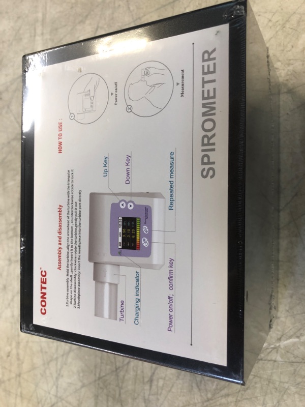 Photo 2 of Contec08A Digital Upper Arm Blood Pressure Monitor, Pulse Rate & SpO2 Meter - One Machine, Multiple Functions  *FACTORY SEALED