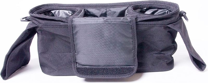 Photo 1 of Baleek Stroller organizer with two cup holders, non-slip straps, fits any stroller or nursing chair
