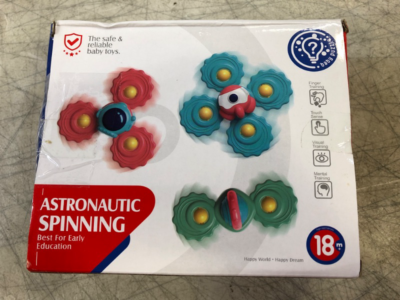 Photo 2 of ASTRONAUTIC SPINNING -BABY TOYS 
3 PIECES 