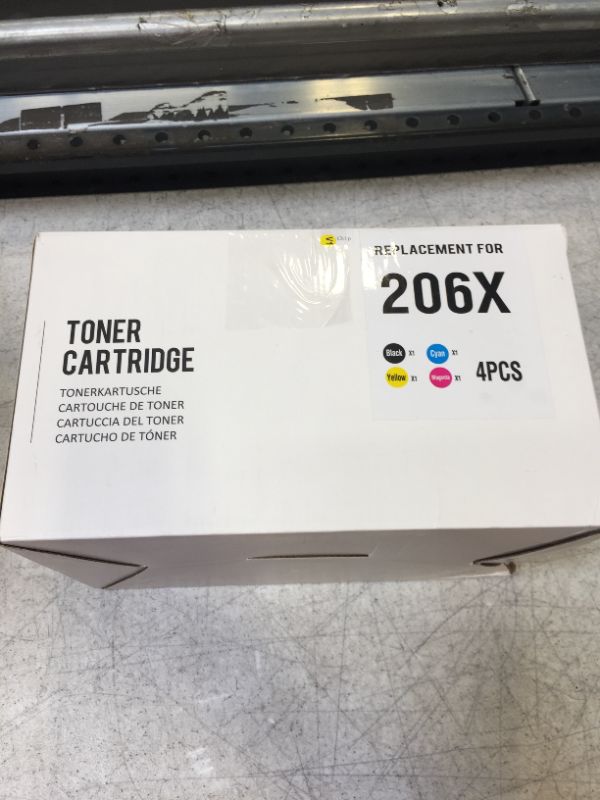 Photo 1 of TONER CARTRIDGE 4 PCS - FOR USE WITH: HP COLOR LASER JET PRO 
