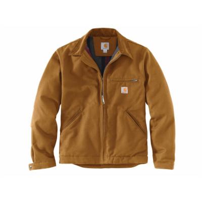Photo 1 of Carhartt Men's Duck Detroit Work Jacket Brown, X-Large - Men's Work Jackets at Academy Sports