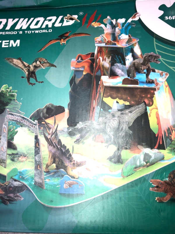 Photo 1 of DIY STEM DINOSAUR SCENE MODEL EDUCATIONAL TOYS / 3D PUZZLE FOR KIDS 