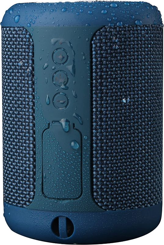 Photo 1 of MAWODE Bluetooth Speakers, T10 Waterproof Speaker, 8 Hr Playtime Portable Speaker, Small, Lightweight, Mini, Wireless, Shower Speaker, Aux & TF Card Support (Blue)