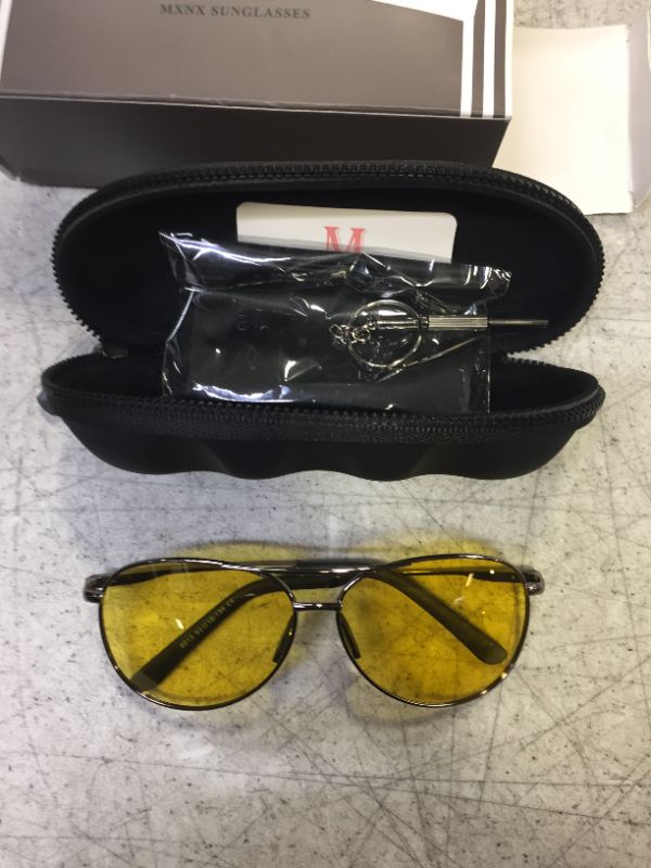 Photo 2 of Aviator Sunglasses for Men Polarized Women -MXNX UV Protection Lightweight Driving Fishing Sports Mens Sunglasses MX208