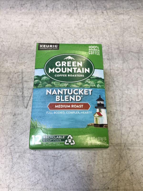 Photo 1 of 12pods---Green Mountain Coffee Roasters Nantucket Blend, Single-Serve Keurig K-Cup Pods, Medium Roast Coffee Pods,   (Pack of 1) 12ct 