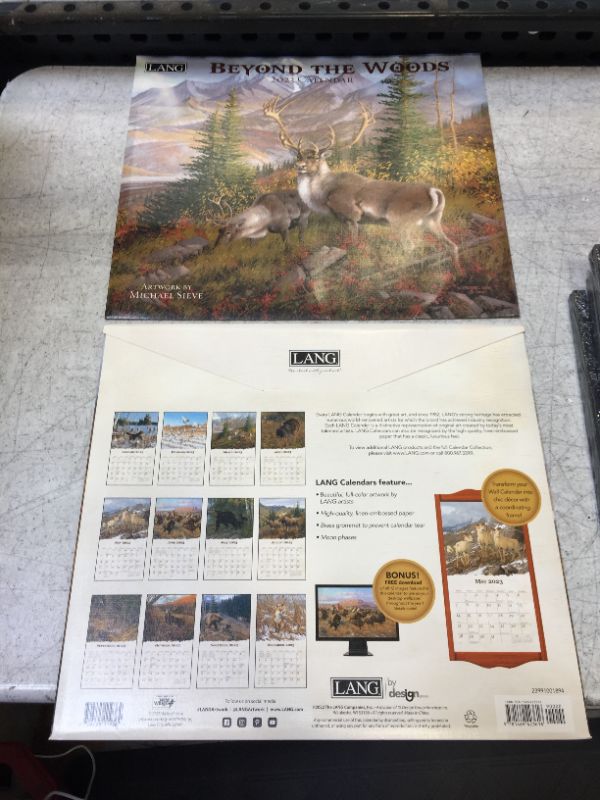 Photo 2 of LANG BEYOND THE WOODS 2023 WALL CALENDAR- 2 PACK 