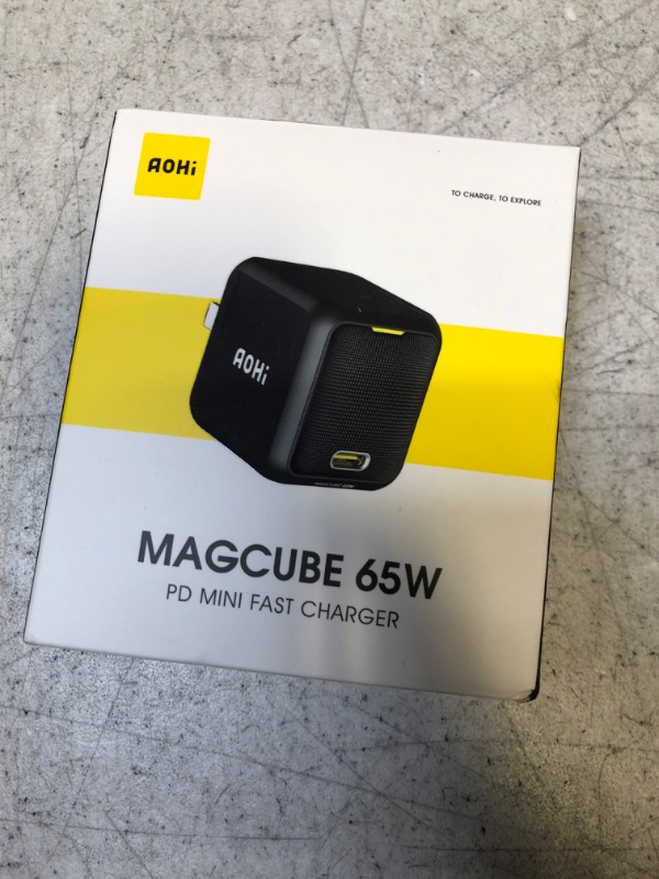 Photo 1 of MAGCUBE 65W PD MINI FAST CHARGER 