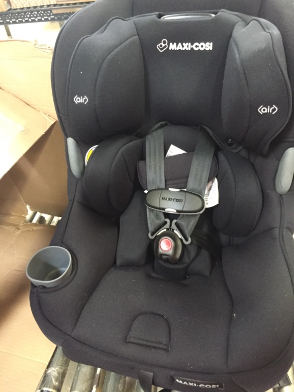 Photo 2 of Maxi-Cosi Pria Sport Max Convertible Car Seat, Extended Weight Range Keeps Children Safely harnessed Longer: 5-40 pounds Rear Facing and 22-65 pounds Forward-Facing, Night Black
