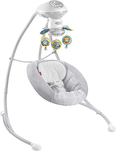 Photo 1 of Fisher-Price Hearthstone Swing, Two Motion Baby Swing Seat with Music, Sounds, and Motorized Mobile
