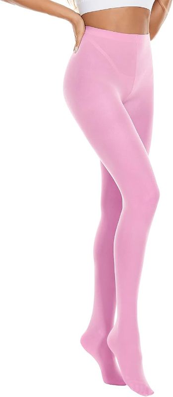 Photo 1 of American Trends Tights for Women 80D Run Resistant Soft Opaque Solid Color Control Top Stockings - Medium/Large (3Piece)