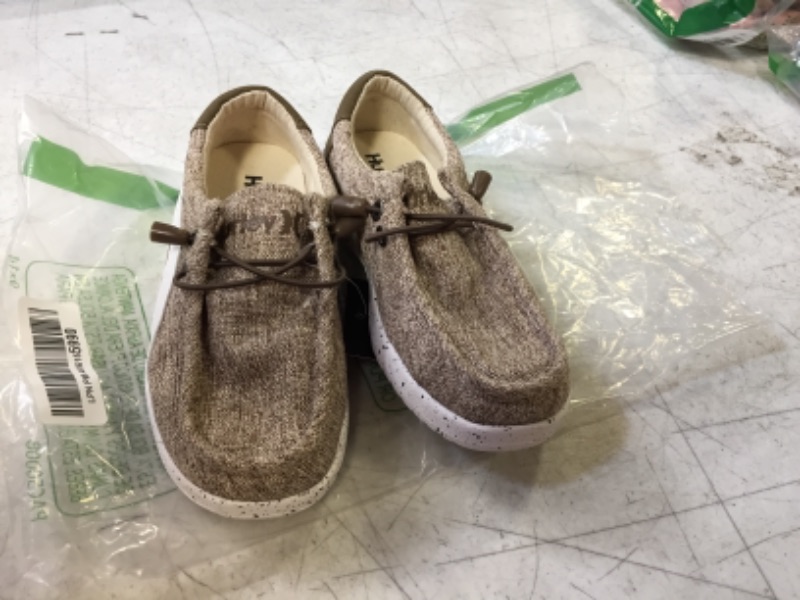 Photo 2 of Hurley Melky Canvas Shoes for Boys & Girls - Lace Up Loafers (SIZE 12)