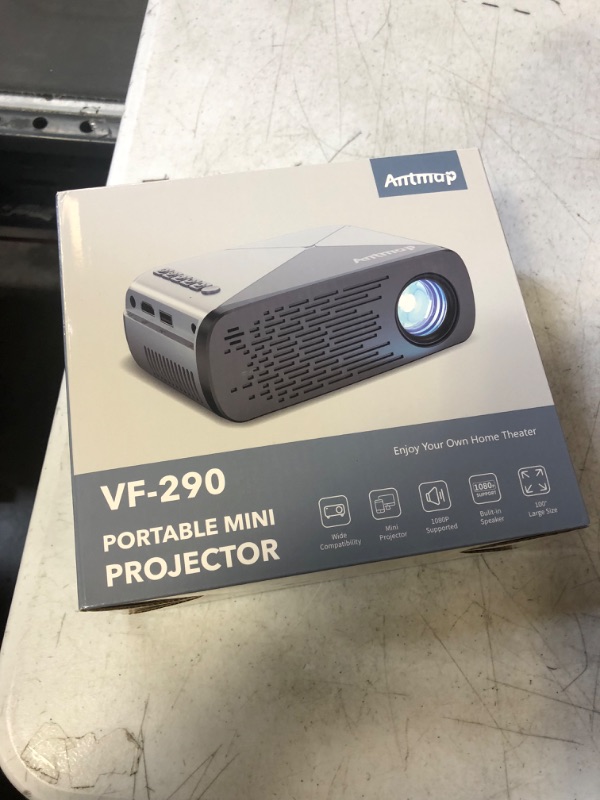 Photo 1 of  VF-290 PORTABLE MINI PROJECTOR 