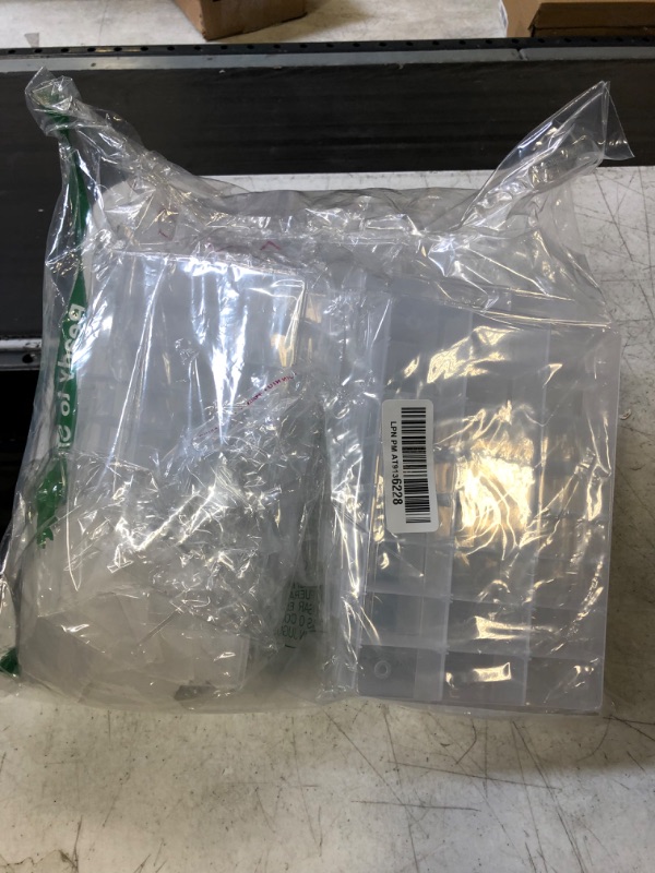 Photo 1 of 5 PCK PLASTIC STORAGE CONTAINER 