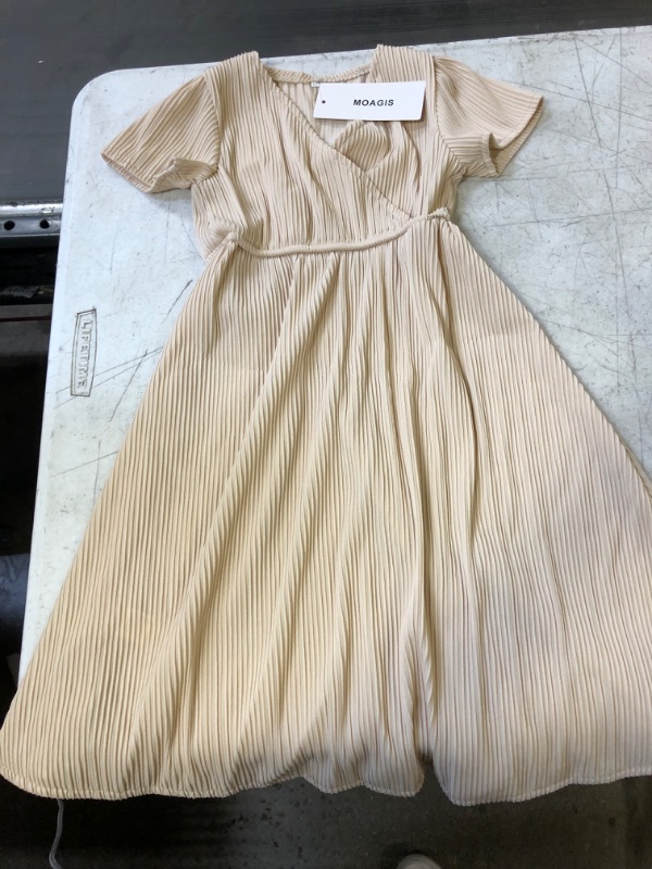 Photo 1 of GIRLS DRESS BEIGE 3T