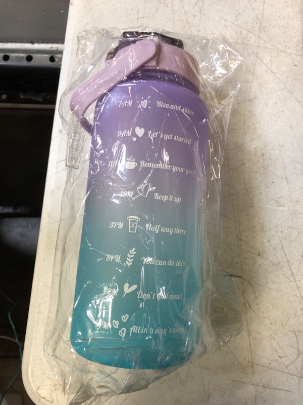 Photo 1 of 2L MOTIVATIONAL WATER BOTTLE