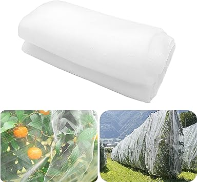 Photo 1 of Alpurple Insect Bird Barrier Netting Mesh- Garden Bug Netting Plant Cover for Protect Plant Fruits Flower from Insect Bird Eating
