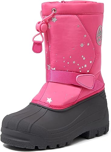 Photo 1 of K KomForme Snow Boots for Boys & Girls Warm Waterproof Slip Resistant Winter Shoes (Toddler/Little Kid/Big Kid) 5