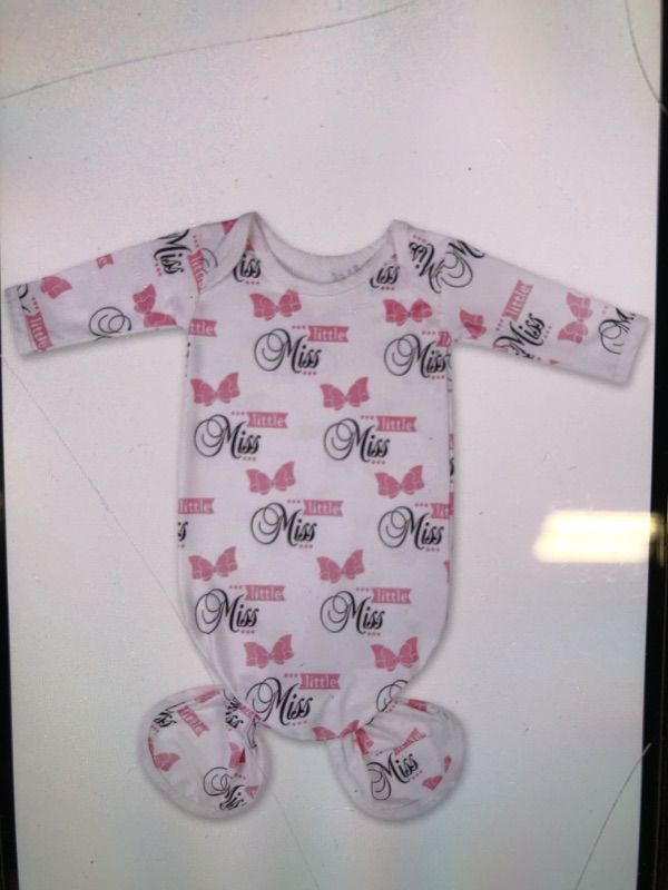 Photo 1 of BABY KNOTTED GOWN NEWBORN 0-6 MONTHS