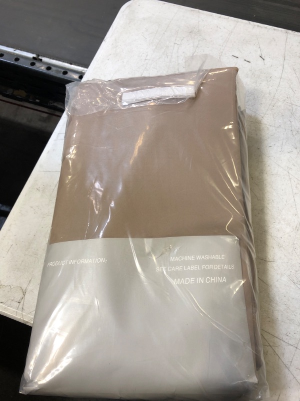 Photo 1 of 42 x 120 2 PCS BLACK OUT CURTAIN KHAKI