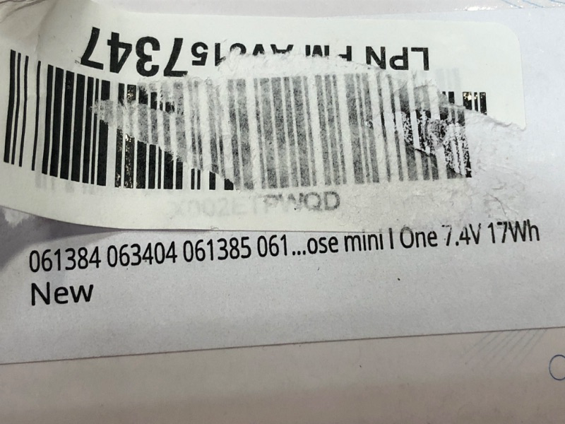 Photo 4 of 061384 063404 061385 061386 063287 Speaker Battery Replacement for Bose Soundlink Mini I one/Bose SoundLink Mini Bluetooth Speaker one/Bose SoundLink Mini Bluetooth Speaker I/Bose mini I One 7.4V 17Wh
