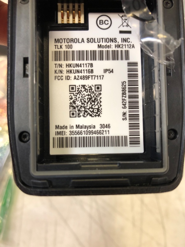 Photo 1 of Motorola TLK100 Wave OnCloud Using 4G LTE/WiFi Two Way Radio with Nationwide Coverage - Monthly Service Fee Required
