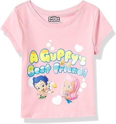 Photo 1 of Bubble Guppies Girls' Toddler Short Sleeve T-Shirt 5T Pink