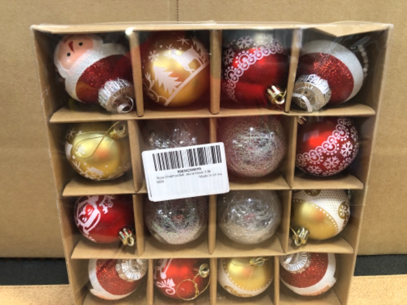 Photo 1 of 2.36" 16pcs--Small Christmas Ornaments Balls  