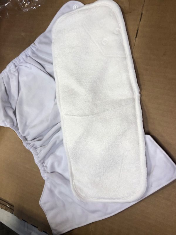 Photo 1 of  Baby~Cloth Reusable Diaper~Small 11”L 4”W~ ----Adjustable~Pocket
