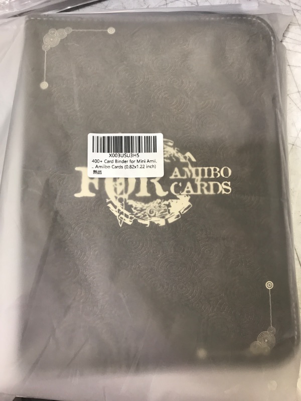 Photo 2 of 
400+ Card Binder for Mini Amiibo Cards, Card Holder Folder With 20 Sleeves Compatible with Zleda/Animal Crossing NFC Amiibo Cards (0.82x1.22 inch)