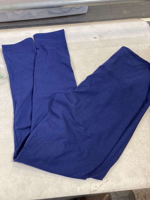 Photo 1 of blue high wasted legging size l-xl