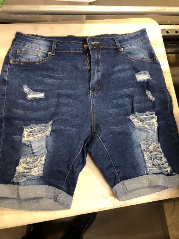 Photo 1 of DENIM SHORTS SIZE 16W