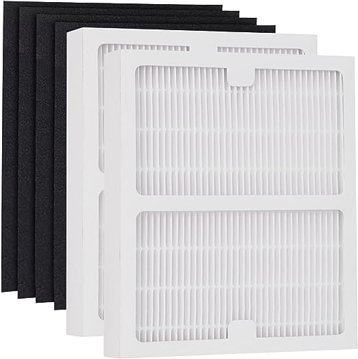 Photo 1 of 2 Pack Replacement Filters - B - for Idylis Air Purifiers IAP-10-125 IAP-10-150, IAP-10-050, IAPC-40-140, AC-2125, AC-2126, IAP 10 125, Part# IAF-H-100B
