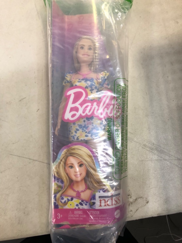 Photo 1 of Barbie Fashionistas Doll # 208, Doll with Down Syndrome Wearing Floral Dress, Created in Partnership with The National Down Syndrome Society