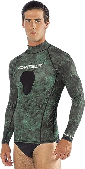 Photo 1 of Cressi Camouflage Rash Guard for Scuba Diving Videomakers and Spearfishing - Crew-Neck- get the Hunter equipment
2xl