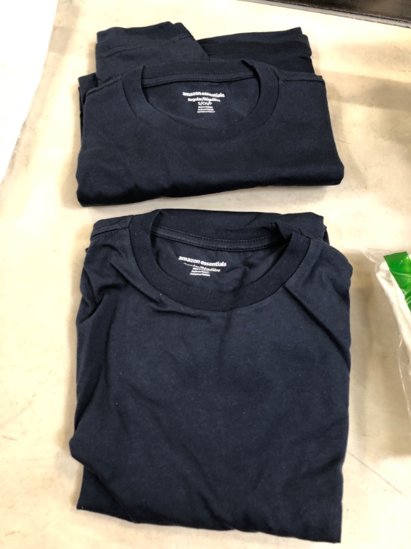 Photo 1 of 2 pack of amazon essential shirts small 