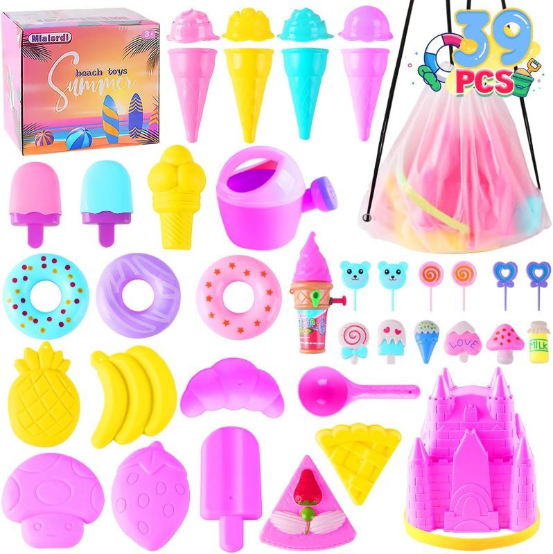 Photo 1 of 50Pcs Sand Beach Toys Set for Kids Includes Castle Bucket, Shovel Tools Kit, Skeleton and Building Mold, Summer Gift Outdoor Play Sandbox for 3-10 Year Old Age Boys Girls