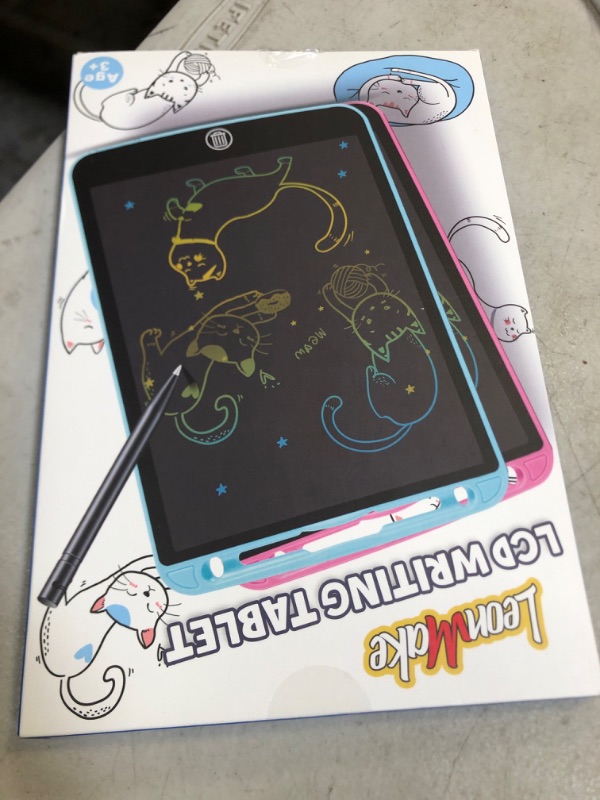 Photo 1 of LeonMake Drawing Board Kids Toys: 10 Inch Color LCD Writing Tablet for Age 3 4 5 6 7 8 9 Year Old Boy Girl Birthday Gifts | Toddler Magic Erasable Doodle Pad Learning Educational Toy | Blue 10 Inch Blue