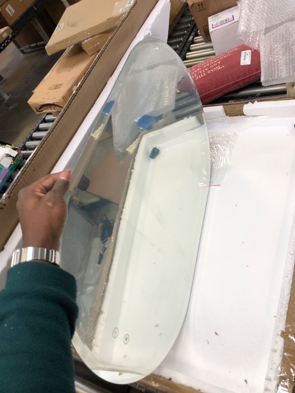 Photo 1 of 33x20 inch oval styled mirror 