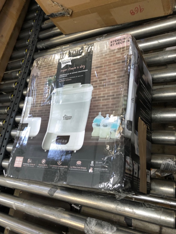 Photo 1 of Bundle of Tommee Tippee Advanced Steri-Dry Electric Sterilizer for Baby Bottles and Accessories, All-in-One Advanced Electric Bottle Warmer, Warms to Body Temperature in Minutes, Automatic Timer