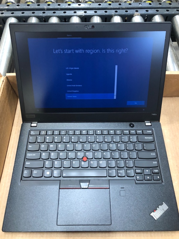 Photo 2 of Lenovo ThinkPad T480s Laptop, 14 IPS FHD (1920x1080) Matte Display, Intel Core i7-8650U 4.20 GHz, 24GB RAM, 512GB SSD, Fingerprint Reader, Supported Windows 10 Pro, Black Color, Renewed