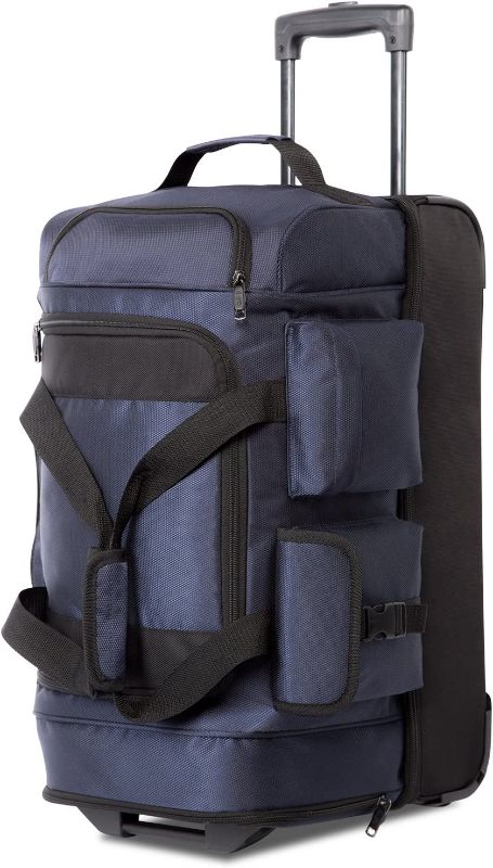 Photo 1 of  Rolling Duffel Travel Duffel Bag Wheeled Duffel Suitcase Luggage 