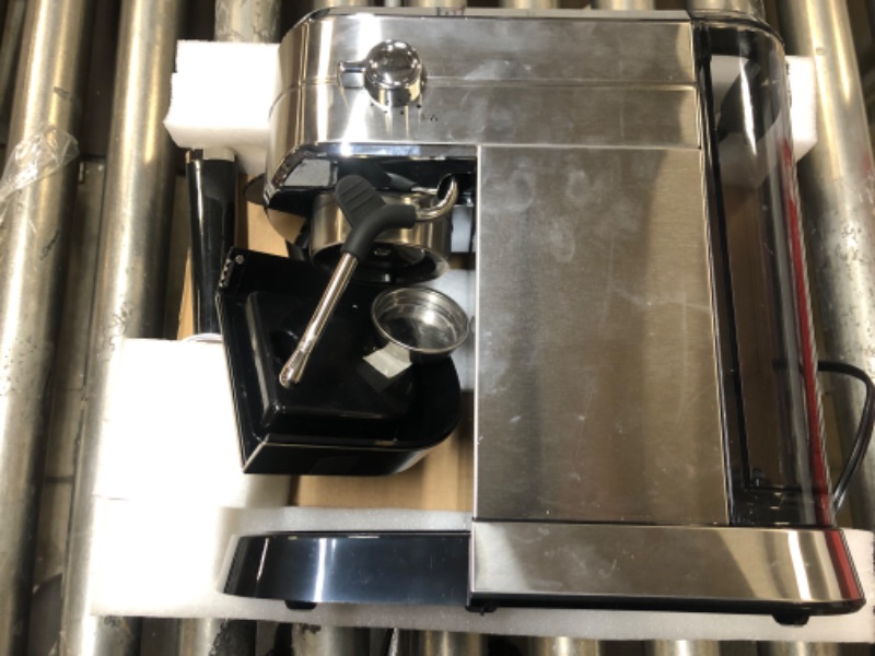 Photo 1 of wirsh Espresso Machine, 15 Bar Espresso Maker with Commercial Steamer for Latte and Cappuccino, Expresso Coffee Machine with 42 oz Removable Water Tank, Full Stainless Steel