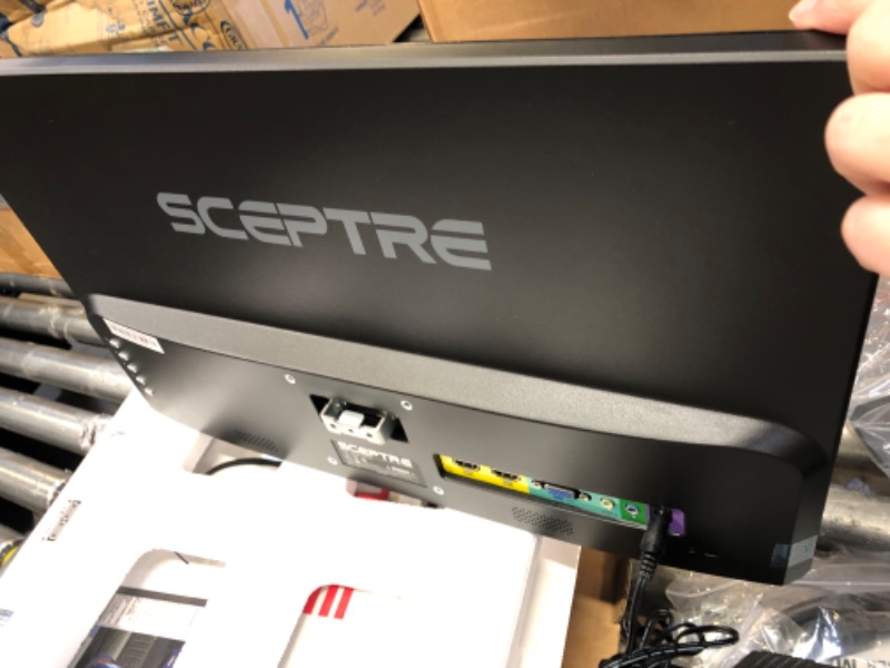 Photo 3 of Sceptre 20" 1600x900 75Hz Ultra Thin LED Monitor 2x HDMI VGA Built-in Speakers, Machine Black Wide Viewing Angle 170° (Horizontal) / 160° (Vertical) 20" 75Hz Monitor